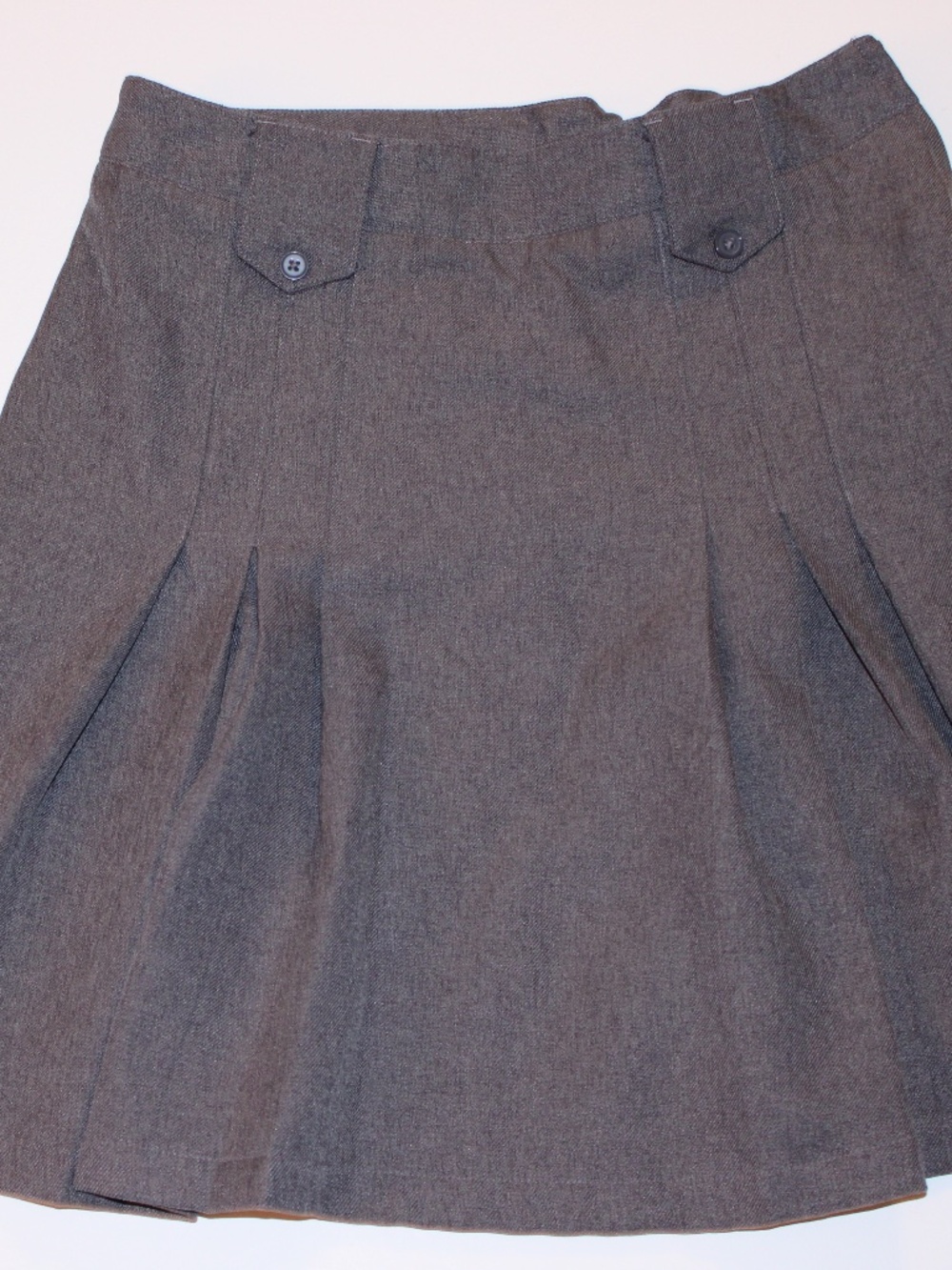 French Toast Girls Size 14 Gray Pleated School Uniform Skirt